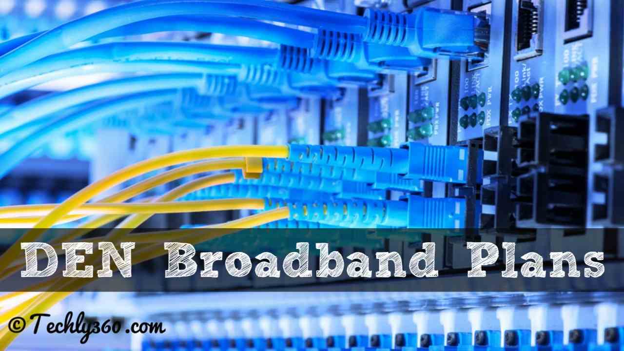 Den Broadband Plans List Details
