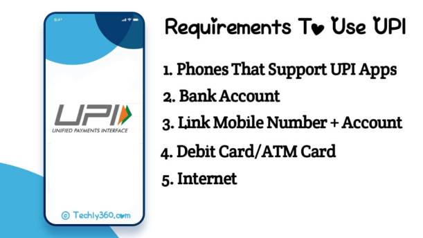 Requirements To Use UPI System