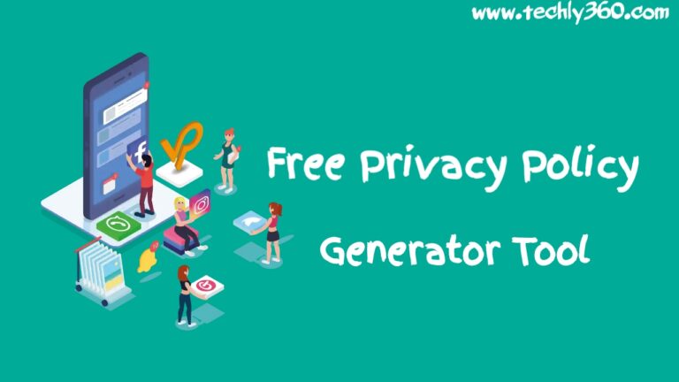 Free Privacy Policy Generator Tool | Privacy Policy Generator For Adsense