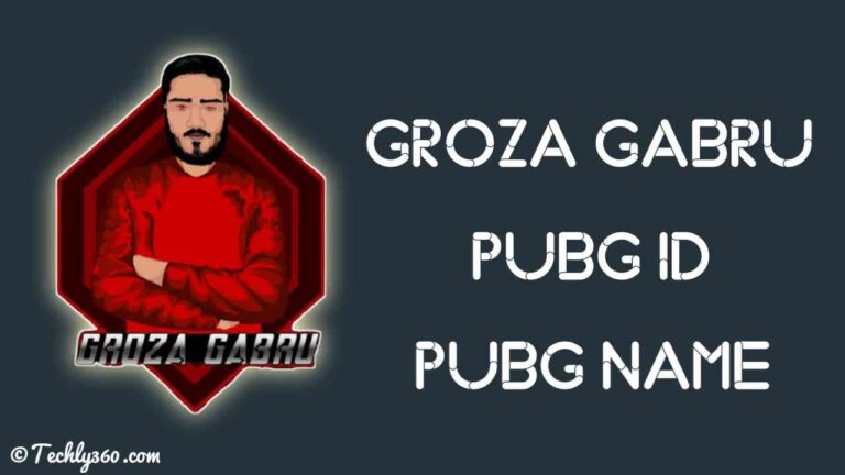 Groza Gabru PUBG ID Name, Age, GROZA๛GABRU, Real Name
