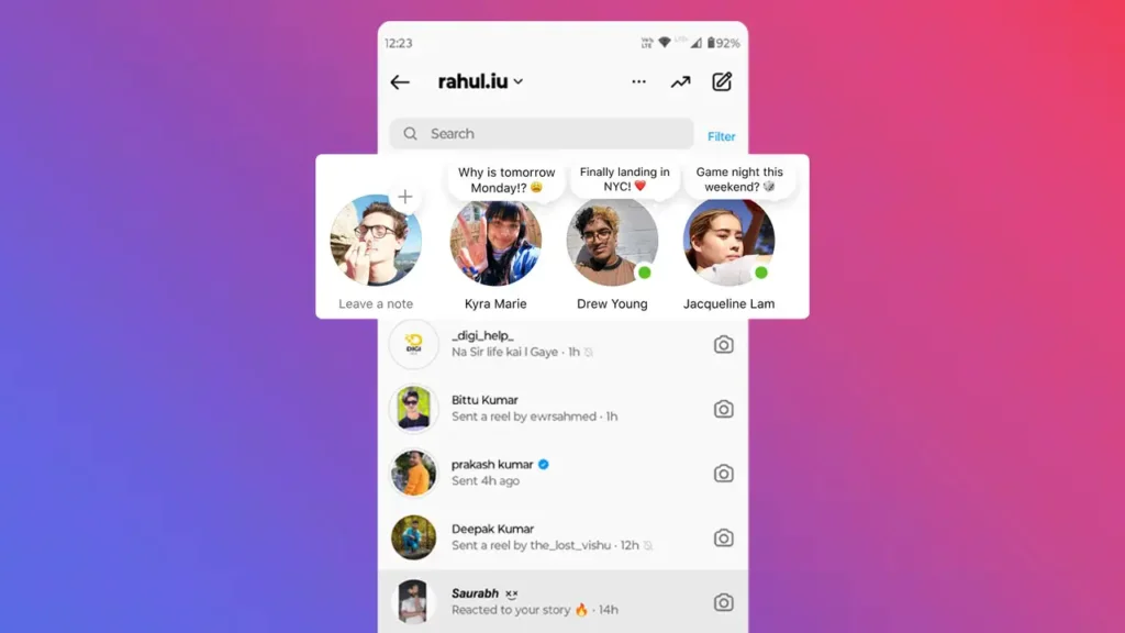 How To Fix if instagram Notes Not Showing?